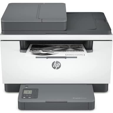 HP LaserJet MFP M234sdn 6GX00F, Stampante Multifunzione A4, Stampa Fronte e Retro Automatica in Bianco e Nero, 29 ppm, USB, Gigabit Ethernet, HP Smart, No Wi-Fi, No Fax, Schermo LCD a icone, Grigia