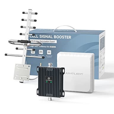 ANNTLENT Ripetitore Segnale Cellulare Amplificatore 4G 3G 2G LTE - Banda 20/7 (800/2600Mhz) Supporta TIM Vodafone Wind Tre - Doppia Banda Ripetitore gsm con Antenne ad Alto Guadagno