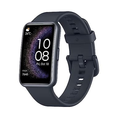 HUAWEI WATCH FIT SE, Display AMOLED HD 1,64”, Monitoraggio sonno, GPS integrato, Batteria 9 giorni, Risposte rapide, Compatibile Android/iOS, Nero, Garanzia 6 mesi