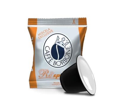 Caffè Borbone Respresso, Miscela Exclusive - 120 Capsule - Compatibili con le Macchine ad uso domestico Nespresso*