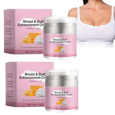 Crema per Glutei E Seno Crema per L'aumento Del Seno Crema per Sollevare Il Gluteo, Idratante per Rassodire Sollevare Seno E Glutei Pelle Soda Piena E Volumizzata per Pelle Cadente