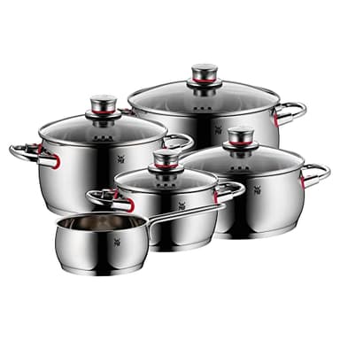 WMF 07 7405 6380 Set pentole da cucina, 5 Pezzi