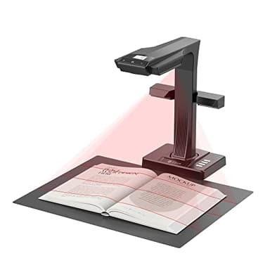 CZUR ET16 PLus Scanner Professionale per Libri, 16 MP Scanner per Documento A3, Converte i Documenti in PDF/Word/Tiff/Excel, OCR, Compatibile con Windows e MacOS