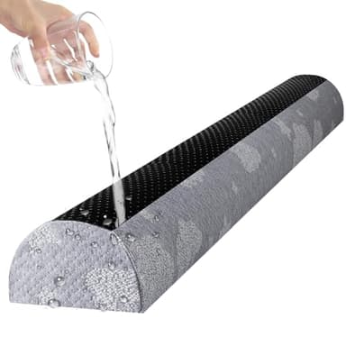 Kohentact Sponda Letto Bambini - Guardia Paracolpi in Schiuma con Pastiglie Antiscivolo - Copertura Rimovibile Morbida Impermeabile e Lavabile - per Bambini, Ragazzi o Anziani