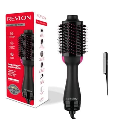 REVLON RVDR5222 Salon One-StepTM Asciugacapelli e Volumizer con pettine a coda, Originale