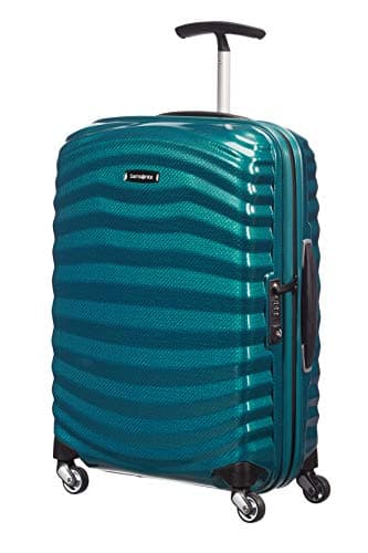 Samsonite Lite-Shock Spinner S Bagaglio a Mano, 55 cm, 36 L, Blu (Petrol Blue)