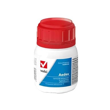 Vebi Aedex Insetticida Larvicida Antizanzare- Barattolo 20 Compresse