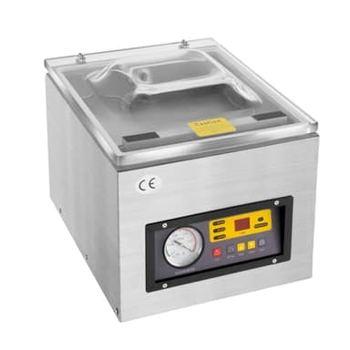 Macchina sottovuoto professionale 3 in 1 Chamber Vacuum Sealer per alimenti (330 litri/min, 260 mm con vuoto, sigillatura e raffreddamento)
