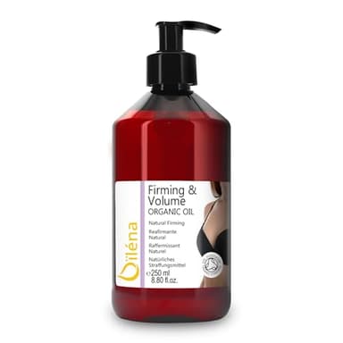 Oïléna - Olio Bust inTense | Aumenta Elasticità e Volume del Seno | 100% Naturale con Mandorle e Rosa Canina | Valorizza la Forma del Seno | Rigenera Tessuti della Pelle, 250 ml