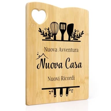 Idee Regalo Casa Nuova Regali per Casa Nuova Tagliere in Bambù Casa Nuova Idee Regalo Regali Casa Nuova Regalo per Casa Nuova Originale per Amici Familiari Clienti Regalo I Nuovi Proprietari Casa