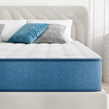 wowttrelax Materasso Singolo 90x190 cm, Altezza 20 cm - Molla insacchettata indipendente Premium con Supporto Perfetto e Rivestimento Antibatterico, Durevole e portante, Certificazione Oeko-Tex