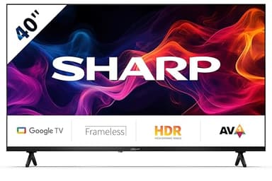 40GF2265E - Smart TV 40 Pollici, Full HD, DVB-T2, HEVC/H.265, Nero