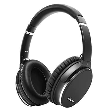 Srhythm NC35 Cuffie Cancellazione del Rumore Wireless Bluetooth 5.3, Auricolare Leggero a Carica Rapida Over-ear con Microfono, Mega Bass 50+ ore di Riproduzione