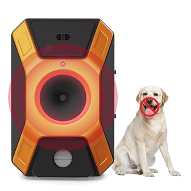 Migliorare antiabbaio per Cani, addestratore di cani，Antiabbaio,Antiabbaio Anti Abbaio Cani Dispositivo, Automatico Anti-Abbaio per Cani con 3 modalità Elettrostimolatore Muscolare