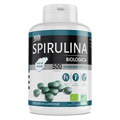 Spirulina Biologica 500mg - 500 compresse