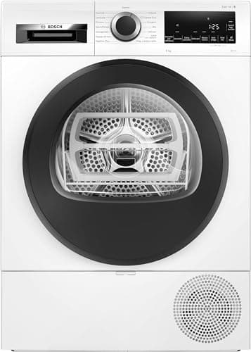 Bosch WQG233D0IT Serie 6, Asciugatrice a pompa di calore, capacità 8 kg, EasyClean: i filtri per la lanugine, Cestello Lana, Auro Dry, Programma Rapido