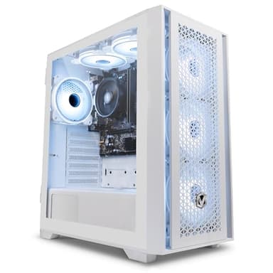 Vibox I-11 PC Gamer Bianco • AMD Ryzen 3 3200G 4,0 GHz • Radeon Vega 8 • 16 GB RAM • 500 GB NVMe M.2 SSD • Windows 11 • WiFi