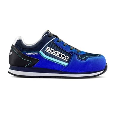 Sparco Gymkhana Scarpe da Lavoro Antinfortunistiche S1P SRC Blu-Azzurro