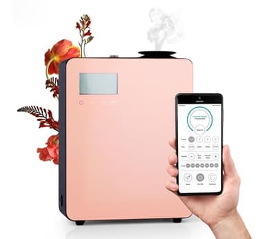 Ombiance Diffusore di Oli Essenziali Elettrico Professionale - Diffusore di Fragranze per Ambienti | Deodorante per Ambienti | Aromaterapia per Spazi Grandi, Negozio, Hotel 1000m³