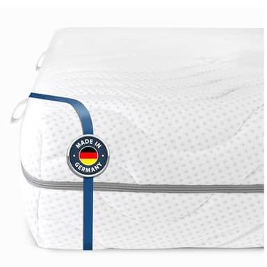 BMM Materasso Comfort 19, 160x200 cm, rigidezza H4 extra rigido, materasso in schiuma fredda Certificato Öko-Tex, Materasso Ortopedico a 7 Zone, altezza 19 cm, materasso prodotto in Germania.