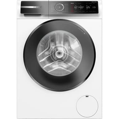 Bosch WGB244010, serie 8, intelligente lavatrice con caricamento frontale, 9 kg, 1400 giri/min, Made in Germany, dosaggio intelligente i-Dos, rimuove 16 tipi di macchie, SpeedPerfect, consente di