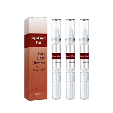 Rimozione della verruca di azoto liquido, facile e veloce, efficace in 5 giorni, rimozione laser per la salute naturale, 12 ore di talpa genitale verruca piede mais calli Remover 3 ml (3 pezzi)