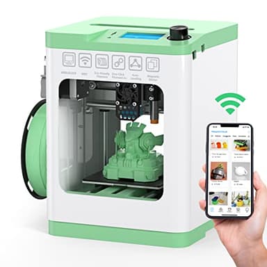 ENTINA Stampante 3D Tina2 S con Stampa WiFi, Mini Stampante 3D per Principianti, Livellamento Automatico e Alta Precisione, Aggiornamento Scheda Madre Ultra Silenziosa e Piattaforma Riscaldabile