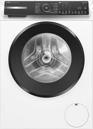 Bosch WGH254A0IT Serie 6, Lavatrice a carica frontale, capacità 10 kg, 1400 rpm, Dosaggio automatico i-DOS, Iron Assist, Home Connect, Sistema Anti macchia Plus, Bianco, 60 Cm