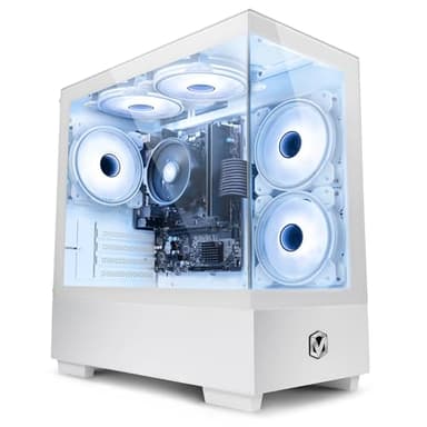 Vibox VI-213 PC Gamer Bianco • AMD Ryzen 3 3200GE 4,0 GHz • Radeon Vega 8 • 8 GB RAM • 1 TB SSD • Linux OS • WiFi
