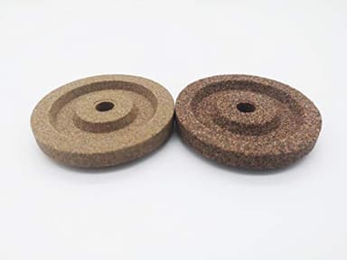 Coppia mole Smerigli RGV per affettatrice 45-8-6 FCG con 45-8-6 GCG Made In Italy