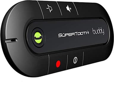SuperTooth Kit Buddy Vivavoce Bluetooth per Auto, Nero