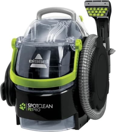 Bissell SpotClean Pet Pro, Lavatappeti, Pulitore Macchie, Ottimo per chi ha Animali Domestici, Lava Tappezzeria per Tappeti, Auto, Divani, Moquette, Materassi e Altro, Potente Motore da 750W, 15585