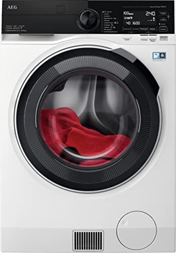 AEG Lavasciuga 10+6Kg 1600 Classe C Giri Inverter Vapore-LWR9C166IAB, Bianco