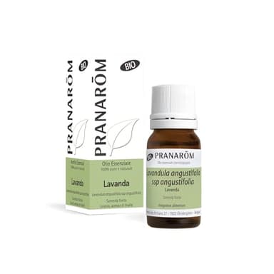 PRANARÔM - Lavanda sommità fiorita Bio - Olio Essenziale Chemiotipizzato - Sonno & Equilibrio Emotivo - 100% Puro e Naturale - OECT - 10 ml