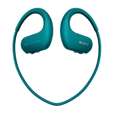Sony NW-WS413 - Lettore musicale Walkman sportivo All in One 4GB, Impermeabile all'acqua salata, Resistente a polvere e sabbia, Funzionante tra -5°C e +45°C, Bluetooth, Blu