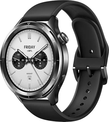 Xiaomi Watch S4, Smartwatch, Corona Rotante, Ghiera Intercambiabile, Schermo AMOLED da 1.43", Fino a 15 giorni di autonomia, Monitoraggio Salute, HyperOS 2.0, 150+ modalità sportive, Nero