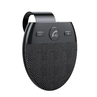 Kit vivavoce per auto Bluetooth Altoparlante Bluetooth per aletta parasole per auto Lettore musicale Accensione automatica Connessione Bluetooth
