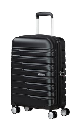 American Tourister Flashline - Spinner S, bagagli a mano, 55 cm, 34 L, nero (ombra nera)