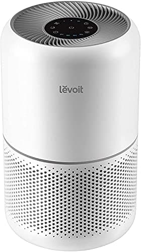 LEVOIT Purificatore d'Aria, Filtro HEPA per Allergie e Asma, CADR 187m³/h,40m², 24dB, Depuratore Rimuove 99,97% di Polvere Pollini Peli Muffe Fumo Odori, Modalità di Sonno&Timer, per Casa Uffcio