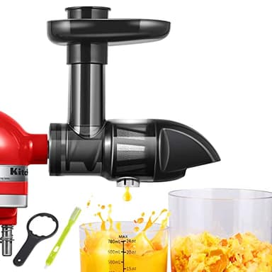 AMZCHEF Accessorio per Estrattore di Succo a Freddo, Estrattore di frutta e verdura, Adatto per miscelatore, Succo Fresco, Lunga Durata, Senza BPA