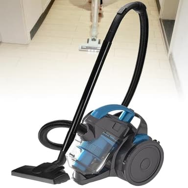 Aspirapolvere a cilindro potente da 2000 W, aspirapolvere multifunzione con cavo, capacità di 1,8 litri, aspirapolvere per la cura dei pavimenti, silenzioso, pulizia multisuperficie, per uso domesti