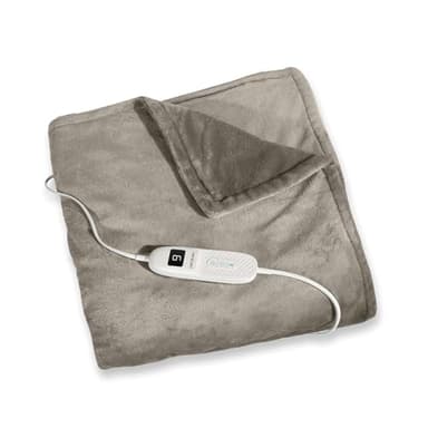 Cecotec Coperta Elettrica Termica HeatConfort ThermalBlanket Frannel (180 x 130). Coperta Termica Frannel con Spegnimento Automatico e 9 Livelli di Temperatura Regolabili. Perfetta per il tuo comfort.