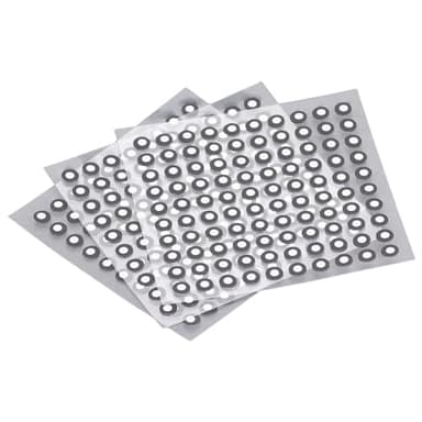 Tissting 300 Pezzi Marcatore per Scansione 3D 3mm ID 6mm OD Scansione 3D Tracciamento Punto Adesivo Pellicola Riflettente Adesivo Punto di Marcatura di Riferimento per Scanner 3D