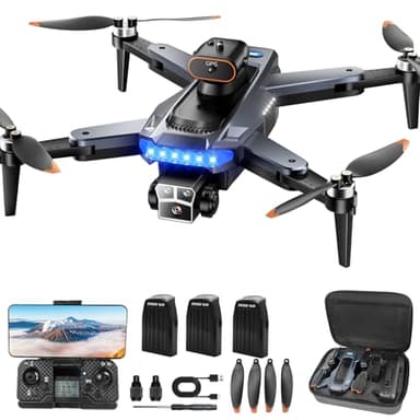 HYTOBP P17 GPS Drone con Telecamera 4K Professionale per Principianti e Adulti, 50 Min di Volo, Brushless Motore, Ritorno Auto, Drone Professionale con Trasmissione 5G
