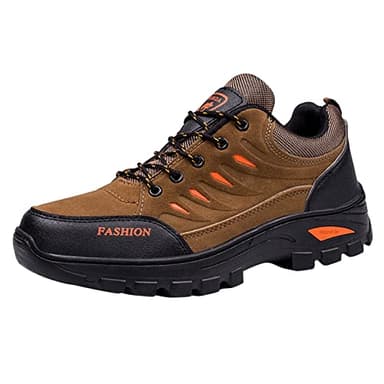 Scarpa Trekking Uomo Comode Offerta Traspiranti Scarponi Scarponcini Trekking Basse Sportiva Leggere Scarpe da Escursionismo Trail Impermeabili Scarpe Montagna Outdoor Hiking Scarpe Trekking
