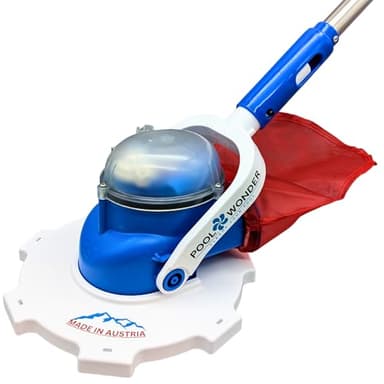 Poolwonder Marvelix - Aspirapolvere a batteria per piscina, prodotto in Austria