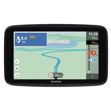 TomTom Navigatore per Auto GO Classic Lite (6 pollici, Informazioni sul traffico e Avvisi autovelox in tempo reale, Aggiornamenti mappe Europa inclusi, Aggiornamenti tramite Wi-Fi)