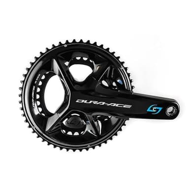Stages Cycling Shimano Dura-Ace R9200 R Gen 3 Manovella per misuratore di potenza, nero, 175 mm, 52/36