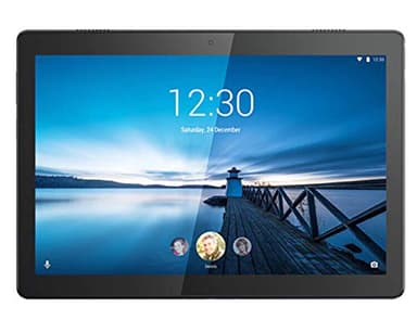 Lenovo TAB M10 Tablet, Display 10.1" HD, Processore Qualcomm Snapdragon 429, 32GB espandibili fino a 128GB, RAM 2GB, WiFi, Android Oreo, Nero