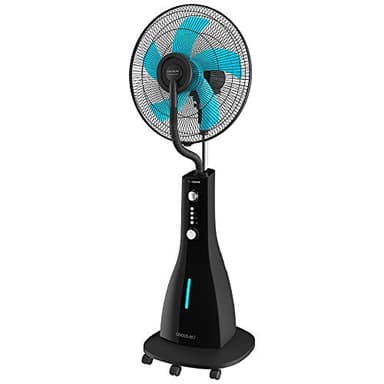 Cecotec Ventilatore per nebulizzatore d'acqua con timer EnergySilence 590 Freshessence. 90 W, 5 lame da 40 cm di diametro, oscillanti, 3 velocità, serbatoio da 3 litri, motore in rame